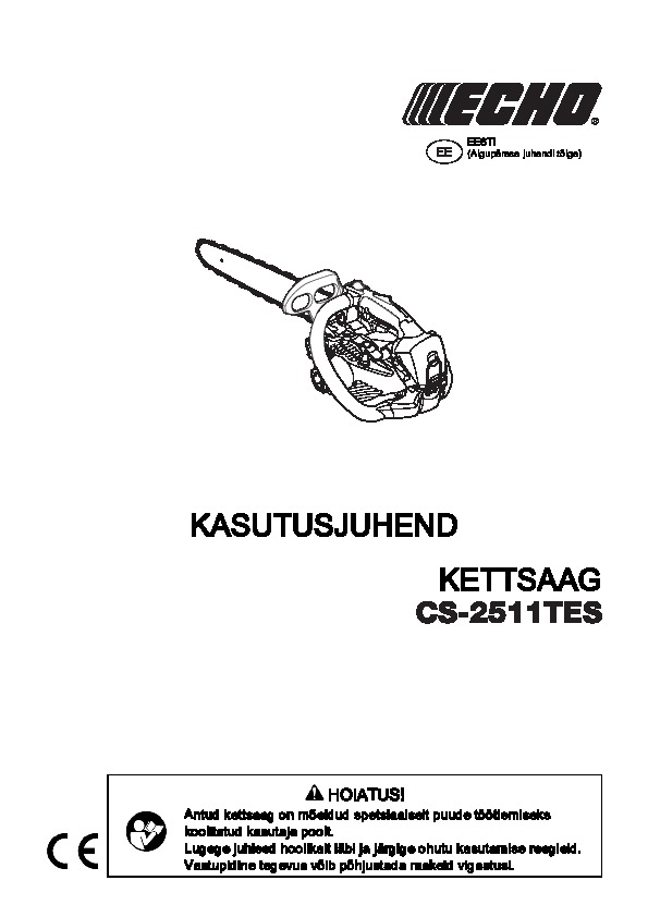 CS-2511TES kasutusjuhend
